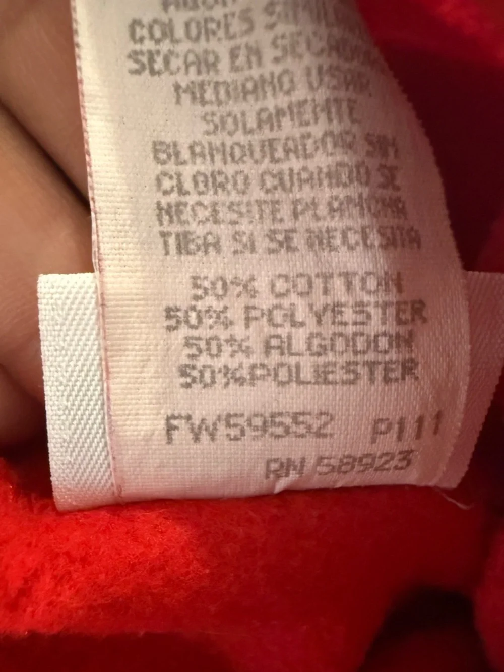 Y2k‎ Carter's Unisex Red Fleece Jogger Pants for Kids Size 2t